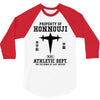 Property Of Honnouji Athletics Dept. 3/4 Sleeve Shirt