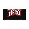 guitar hero logo License Plate