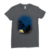 Mufasa and Simba Camp Ladies Fitted T-Shirt