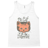 my cat is on the internet Tank Top