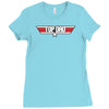 top dad Ladies Fitted T-Shirt