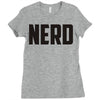 nerd (3) Ladies Fitted T-Shirt