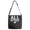 all natural Adjustable Strap Totes