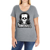frankenskull Ladies Curvy T-Shirt