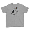 banksy kids play t.v. ball Youth Tee