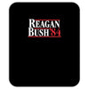 reagan bush '84 80's retro political party Mousepad