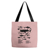 shark chart Tote Bags