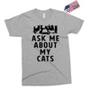 ask me about my cats Exclusive T-shirt