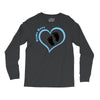 Baby Boy with Heart Any Name Customized Long Sleeve Shirts