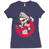 mario's wolrd parody Ladies Fitted T-Shirt