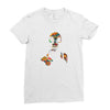 Gas Mask Ladies Fitted T-Shirt