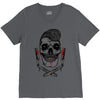 pomade style V-Neck Tee