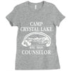 camp crystal lake counselor Ladies Fitted T-Shirt
