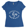 awesome sauce asian humor rooster funny cool Women's Triblend Scoop T-shirt