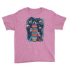 reading rocket ship Youth Tee