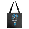 llap foam finger Tote Bags