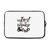 My 1st Disney Trip Laptop sleeve