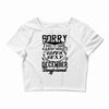 This Girl Is Taken By A Super Sexy December Boyfriend Crop Top