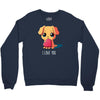 puppy love Crewneck Sweatshirt