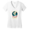 on this plane Women's V-Neck T-Shirt