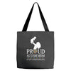 proud Autism  mom Tote Bags