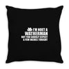 weatherman Throw Pillow