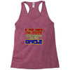 i'm cute see my uncle Racerback Tank