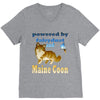 maine coon cat V-Neck Tee