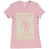 keep left shark Ladies Fitted T-Shirt