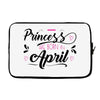 BORN IN APRIL 2018 Laptop sleeve