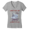 mother of british shorthair Women's V-Neck T-Shirt