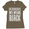mean goths Ladies Fitted T-Shirt