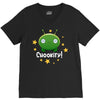 Final Space Chookity with Stars V-Neck Tee