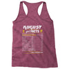 August Girl Facts Virgo Racerback Tank