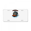 playful, masculine License Plate