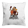 we be clubbin' Throw Pillow