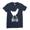 big cock Ladies Fitted T-Shirt