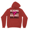 Reading Yoga Wine Balance Hoodie