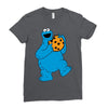 Cookie Monster Ladies Fitted T-Shirt