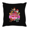 paw patrol birthday girl uncle Throw Pillow