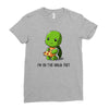ninja diet Ladies Fitted T-Shirt