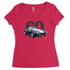 1960 ac cobra, `classic car ideal birthday gift present. Women's Triblend Scoop T-shirt