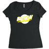 bazinga Women's Triblend Scoop T-shirt
