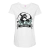 sagittarius rose zodiac Maternity Scoop Neck T-shirt