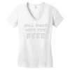 beer (2) Women's V-Neck T-Shirt