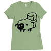 sheep shgger Ladies Fitted T-Shirt