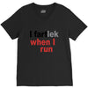 funny i fartlek V-Neck Tee