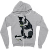 radioactive cat Zipper Hoodie