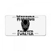 wakanda License Plate