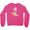 ice cream ghost Crewneck Sweatshirt
